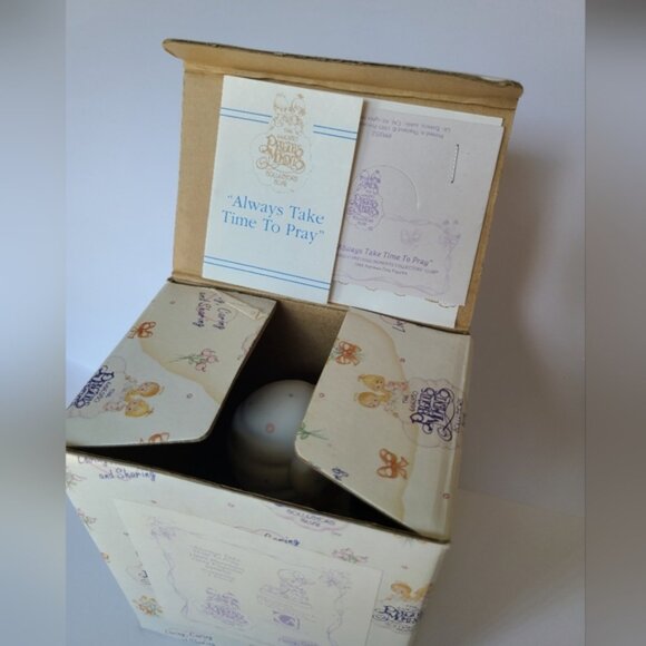 Precious Moments Always Take Time to Pray Collectible Porcelain Figurine - Picture 4 of 11